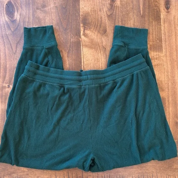Tommy John Men's Brushed Ribbed Joggers Green XL - Picture 5 of 5